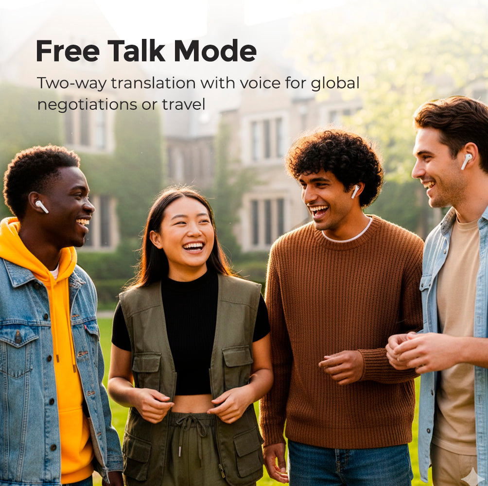 Smart Bluetooth Translation Earbuds